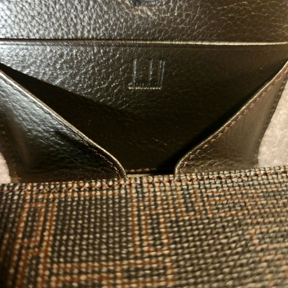 Authentic Dunhill Sidecar Geometric Print Card / Coin Purse Like New - Picture 8 of 12